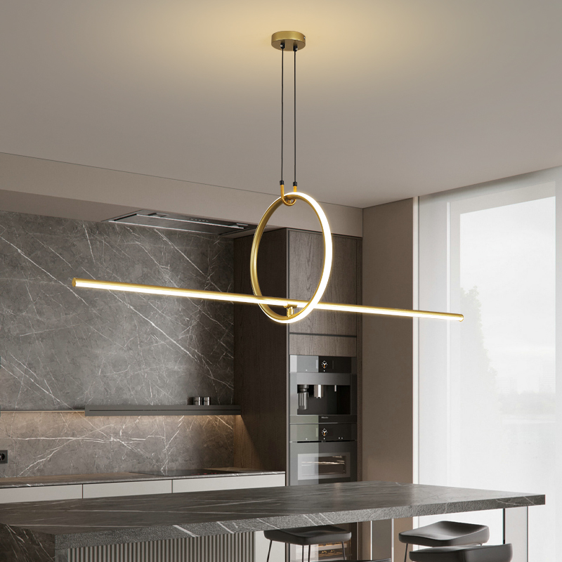 Office Technician - Light Luxury Minimalist Led Chandelier Modern