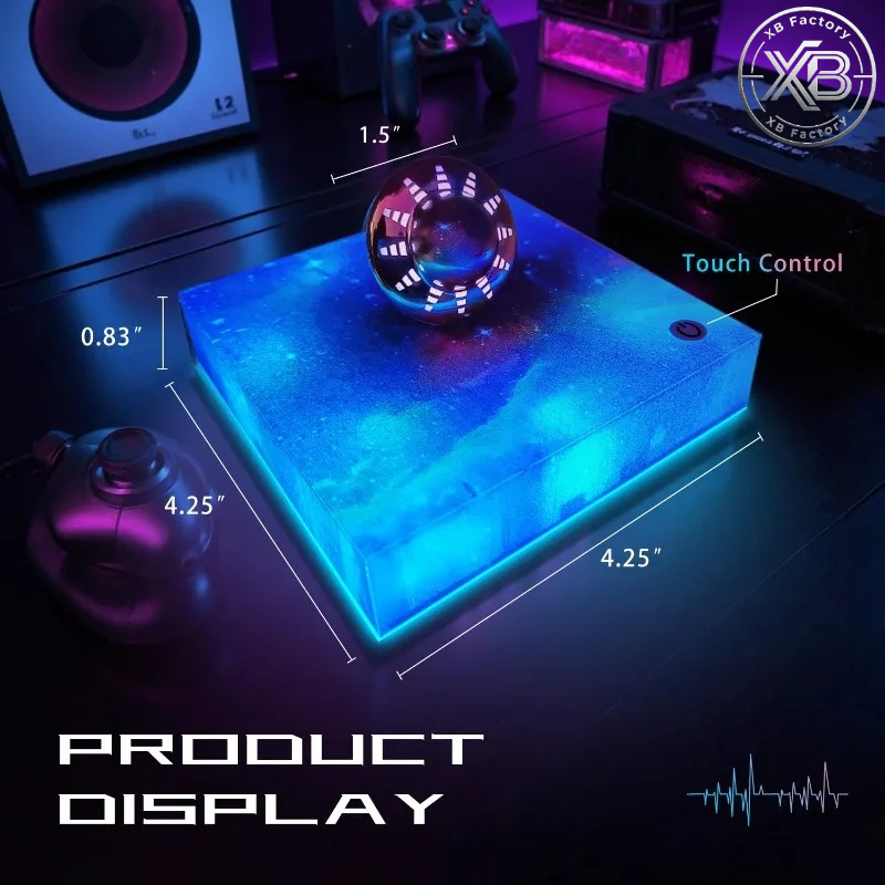 Cool Office Tech Gadgets - Levitating UFO Lamp Floating 360° Rotating