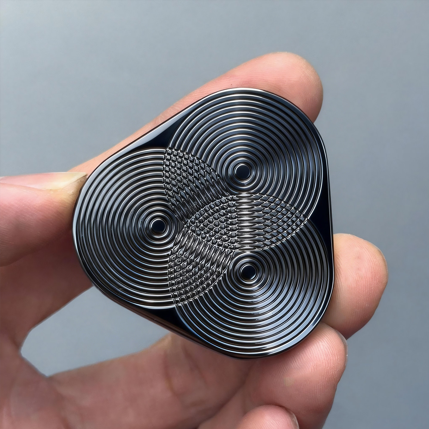 Cool Office Tech Gadgets - Triangle Magnetic Fidget Slider Haptic Clicker