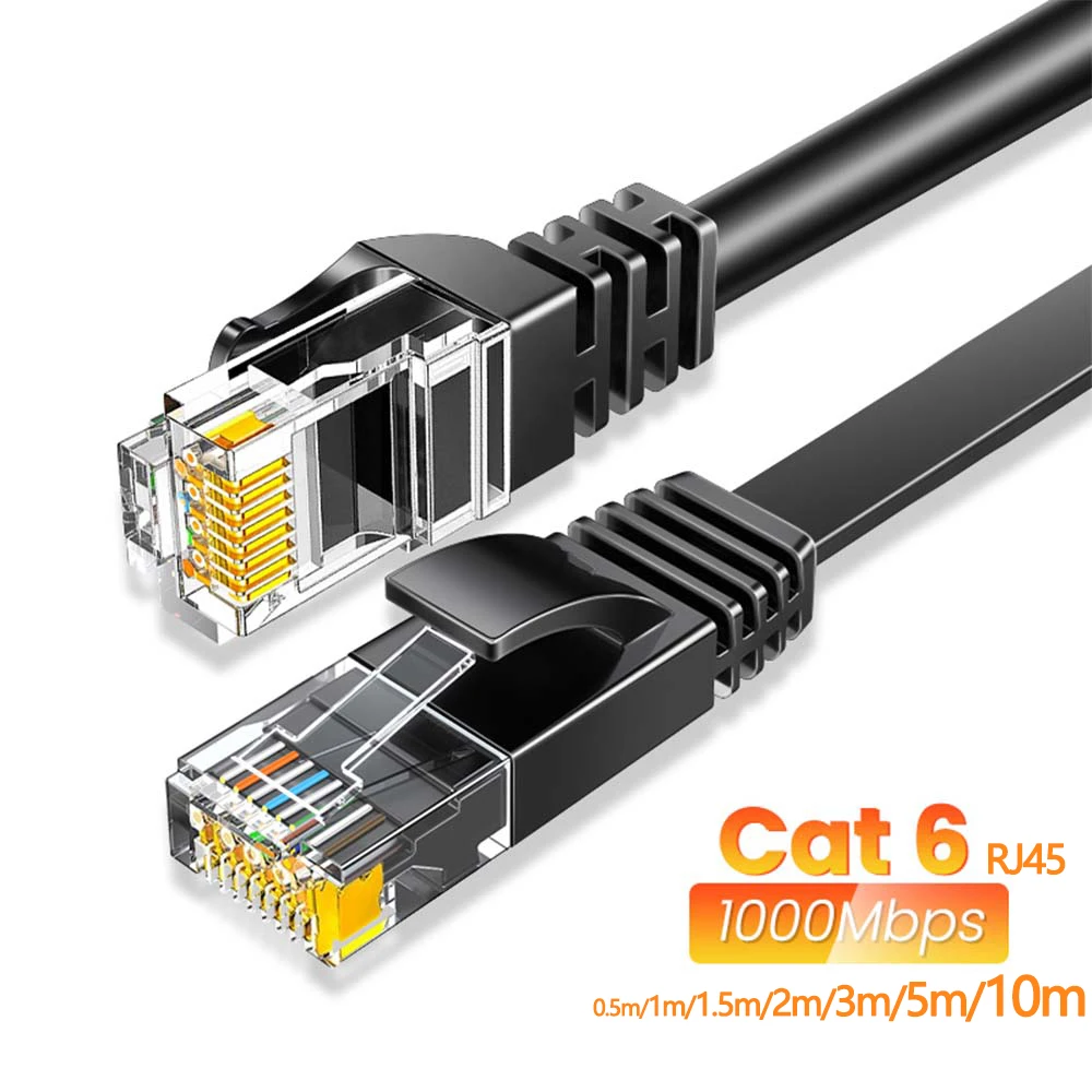 Power Over Ethernet - Cat6 Ethernet Cable Gigabit High Speed