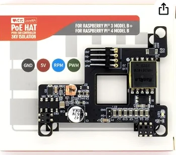 Power Over Ethernet - LoveRPi PoE HAT Power over Ethernet