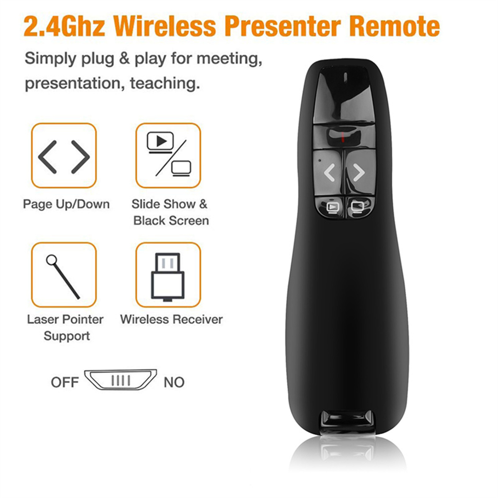 Presentation Remote Laser - Wireless USB Powerpoint Presentation PPT Flip