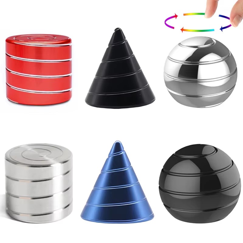 Cool Office Tech Gadgets - Kinetic Spinning Desk Toy Optical Illusion