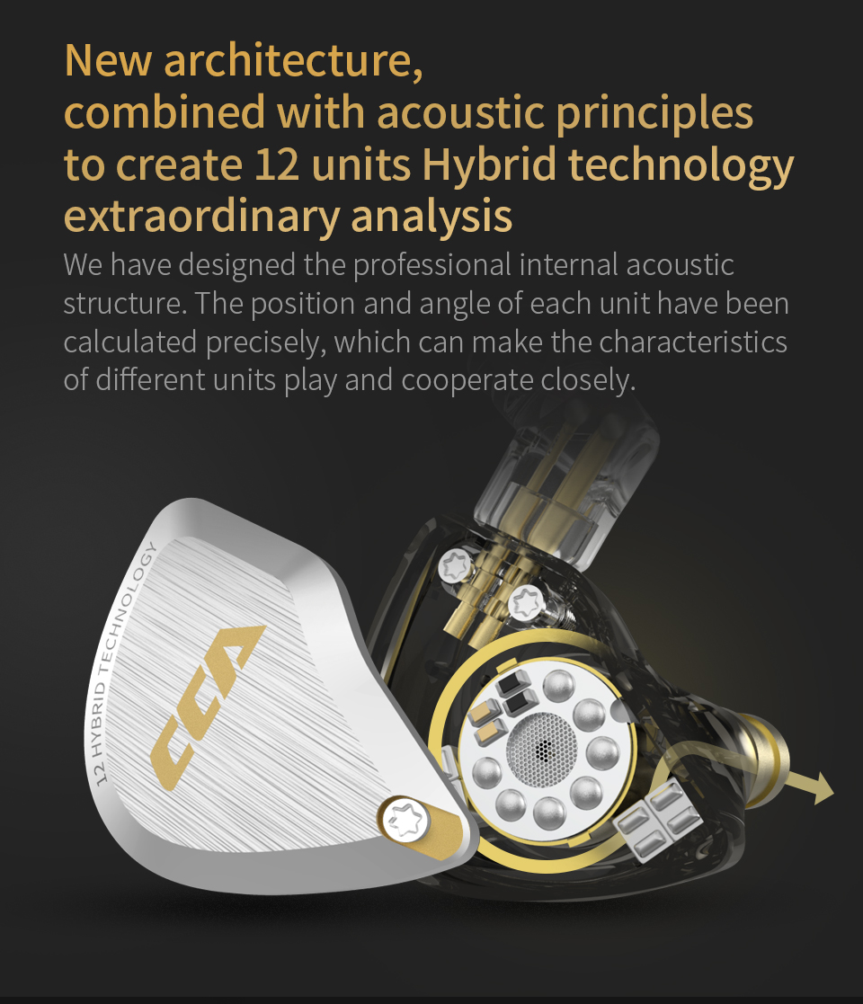 CCA C12 in Ear Metal Headphone - Office Tech Essentials ulasan dan harga