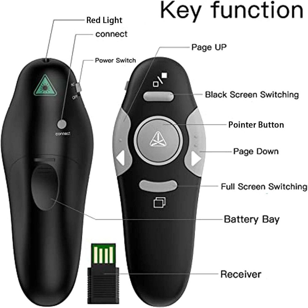 USB Control Powerpoint Smart P - Presentation Remote Laser ulasan dan harga