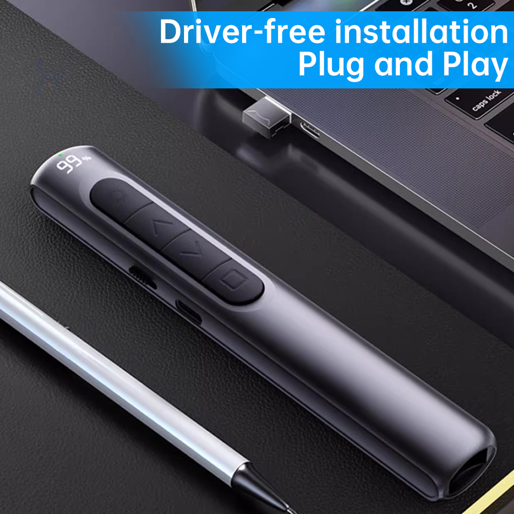 Wireless Page Turner Rechargea - Presentation Remote Laser ulasan dan harga