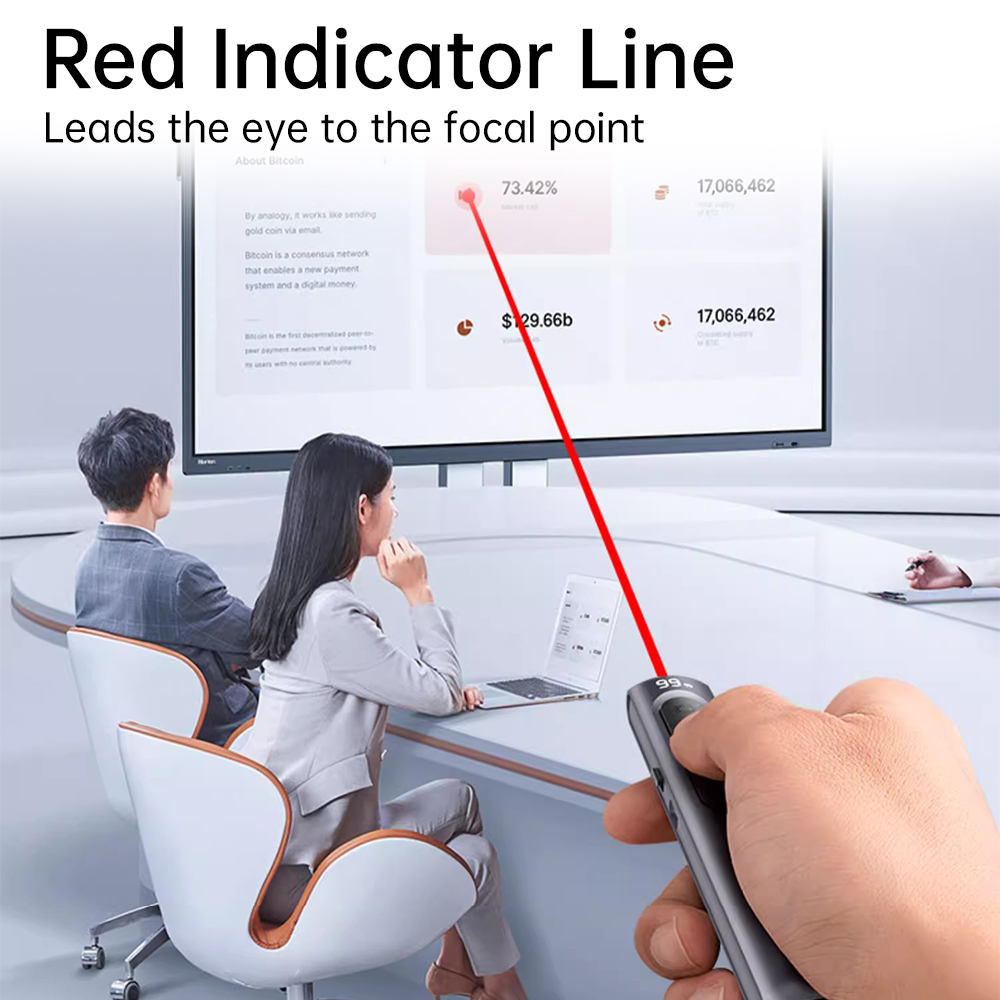 Wireless Page Turner Rechargea - Presentation Remote Laser ulasan dan harga