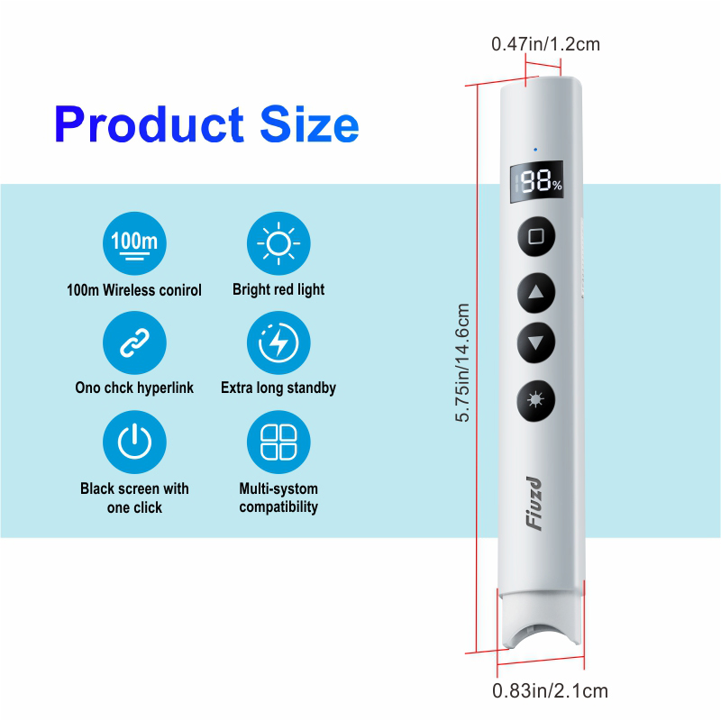 New Wireless Presenter Red Las - Presentation Remote Laser ulasan dan harga