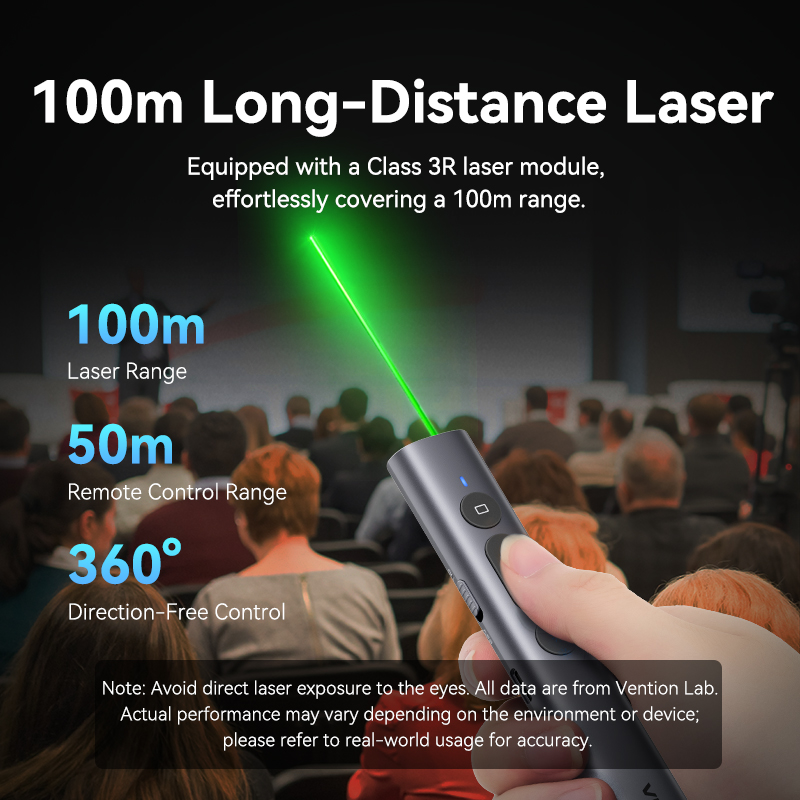 Vention Wireless Laser Pointer - Presentation Remote Laser ulasan dan harga