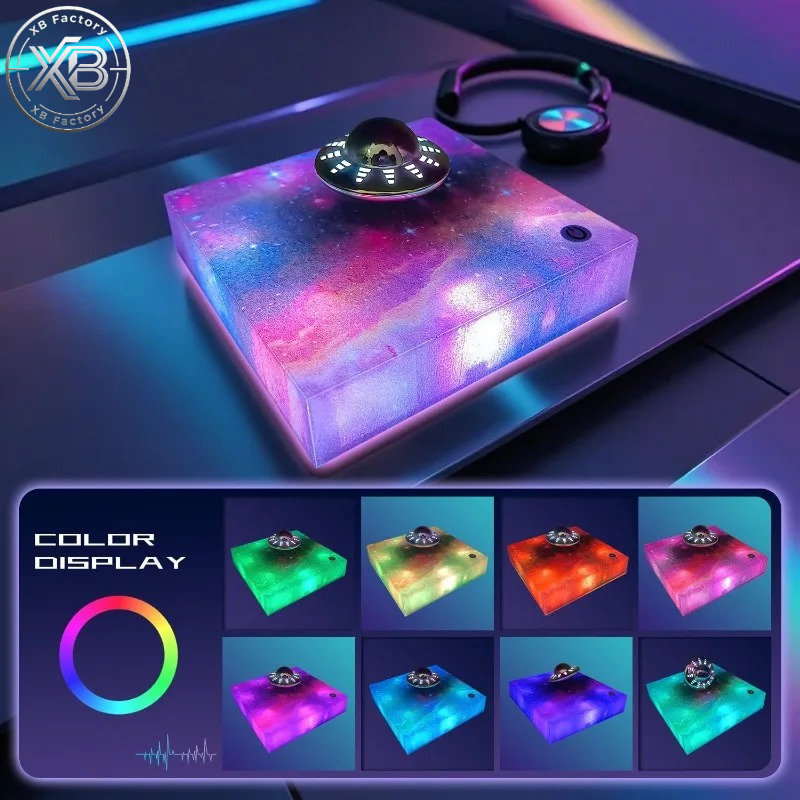Levitating UFO Lamp Floating 3 - Cool Office Tech Gadgets ulasan dan harga