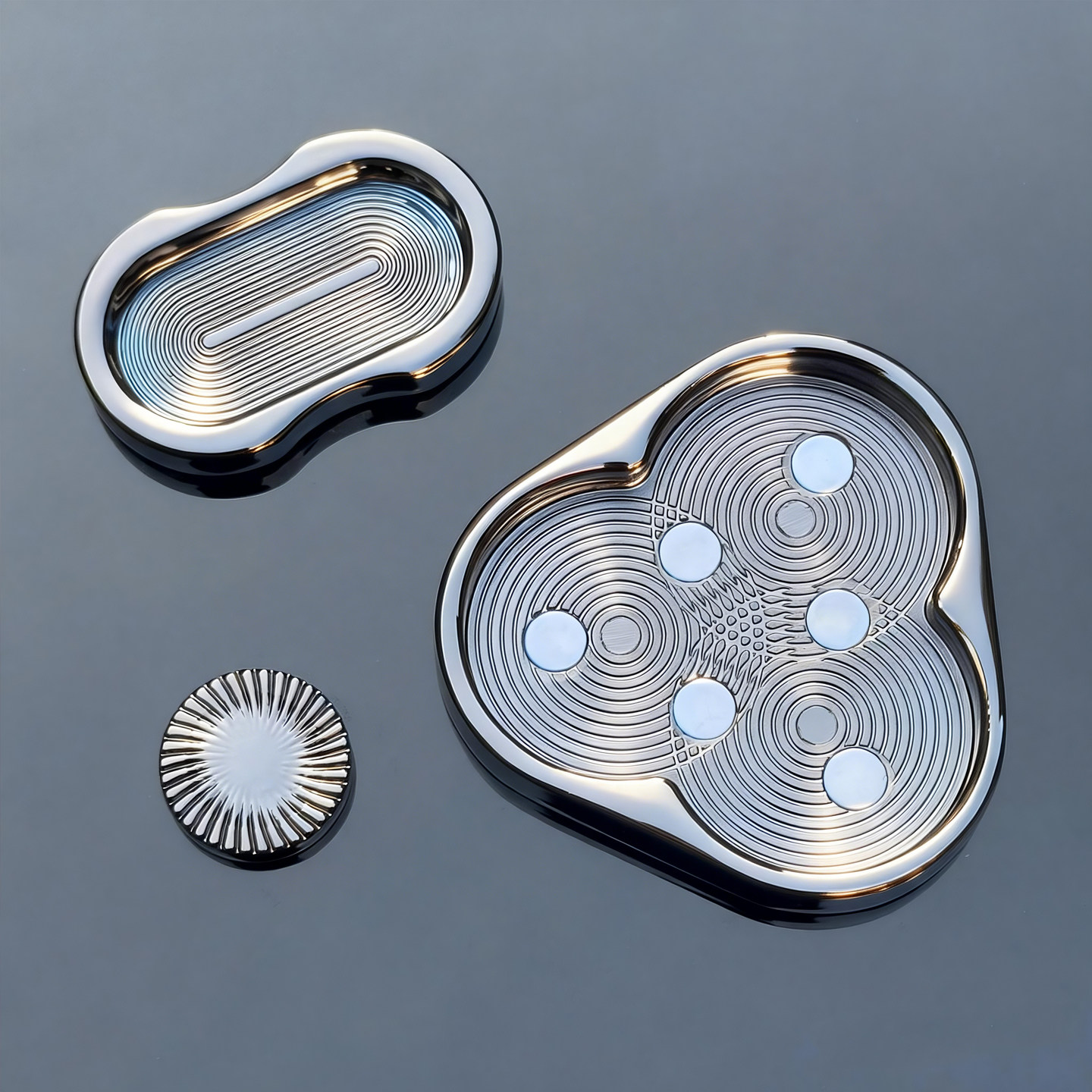 Triangle Magnetic Fidget Slide - Cool Office Tech Gadgets ulasan dan harga