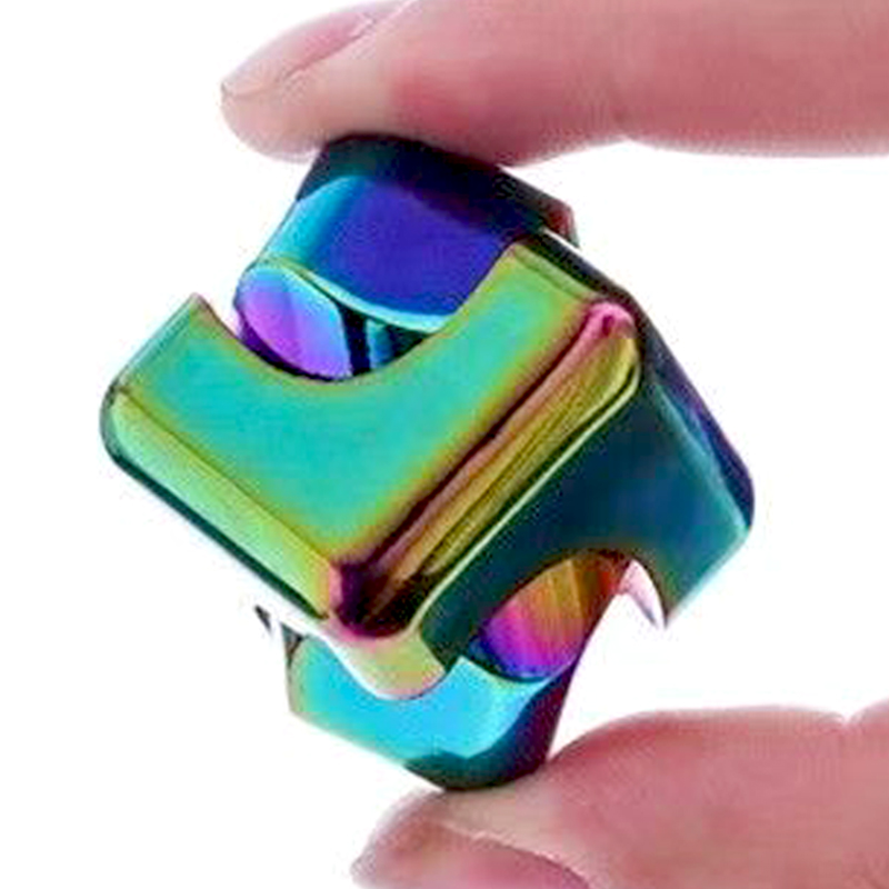 Square Infinity Fidget Spinner - Cool Office Tech Gadgets ulasan dan harga