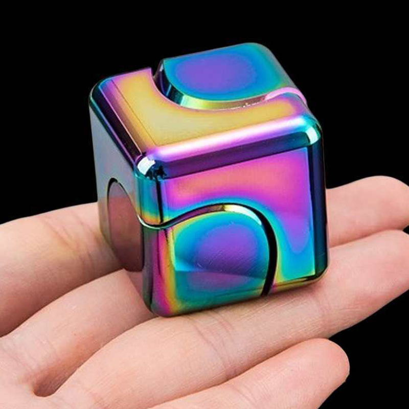 Square Infinity Fidget Spinner - Cool Office Tech Gadgets ulasan dan harga