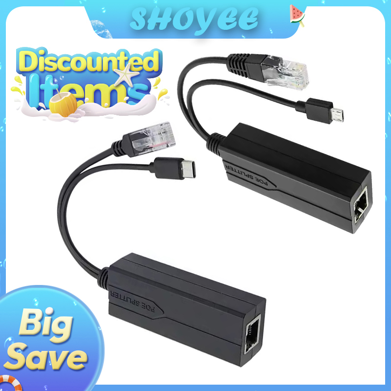 POE Splitter 48V to 5V Micro U - Power Over Ethernet ulasan dan harga