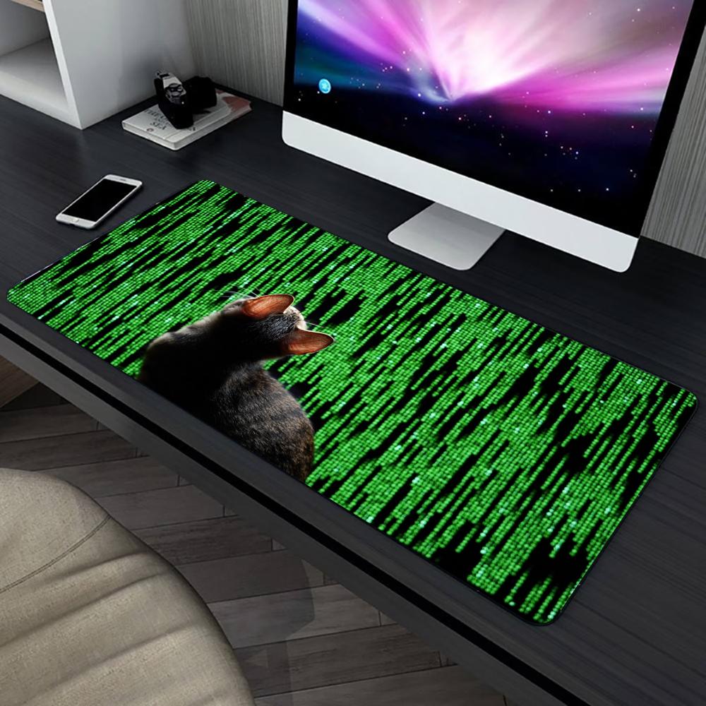 Tech Matrix Code Cat Art large - Office Desk Tech Accessories ulasan dan harga