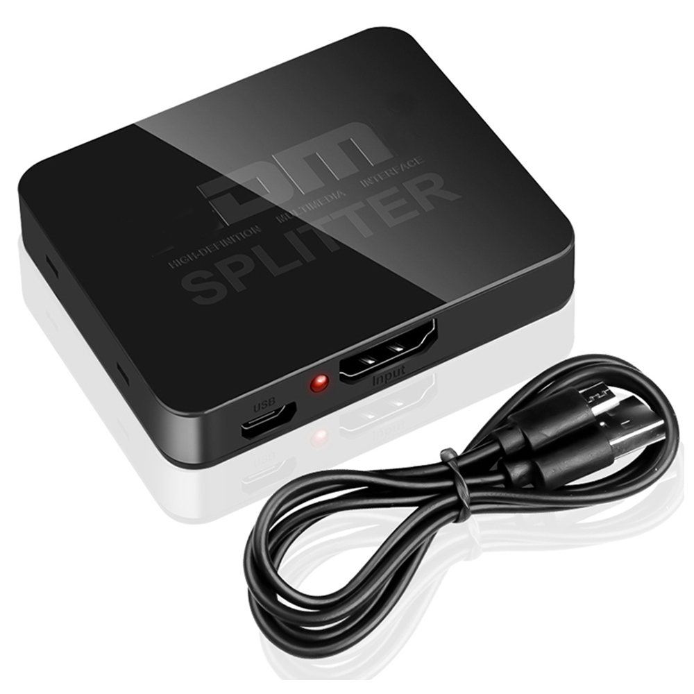 4K 1 in 2 out HDMI-compatible  - Kvm Switch Dual Monitor ulasan dan harga