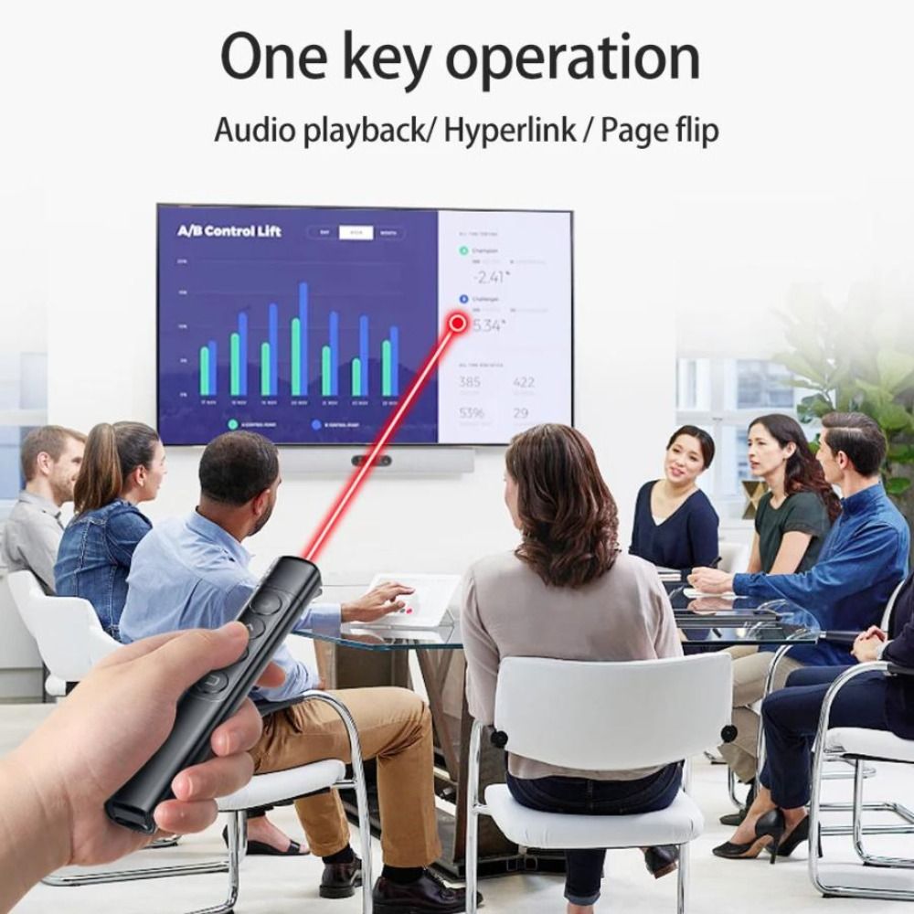 2.4GHz Wireless Presentation C - Presentation Remote Laser ulasan dan harga