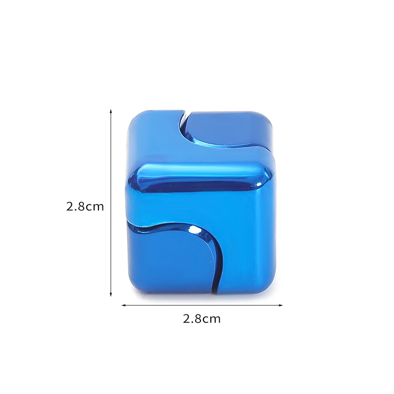 Metal Fidget Spinner Cube Toy  - Cool Office Tech Gadgets ulasan dan harga