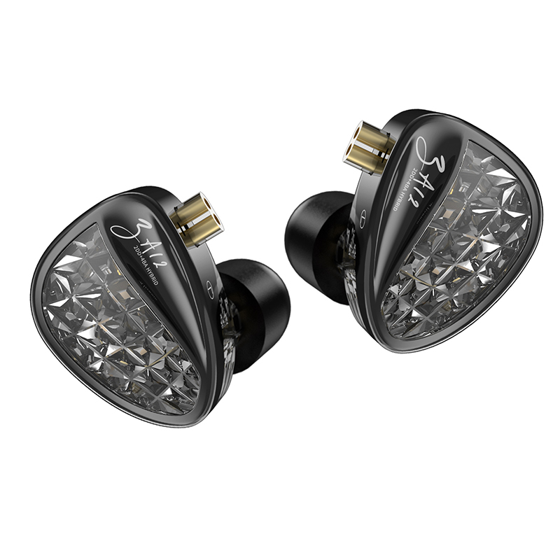 KZ ZA12 2DD+4BA Hybrid IEM Hea - Office Tech Essentials ulasan dan harga