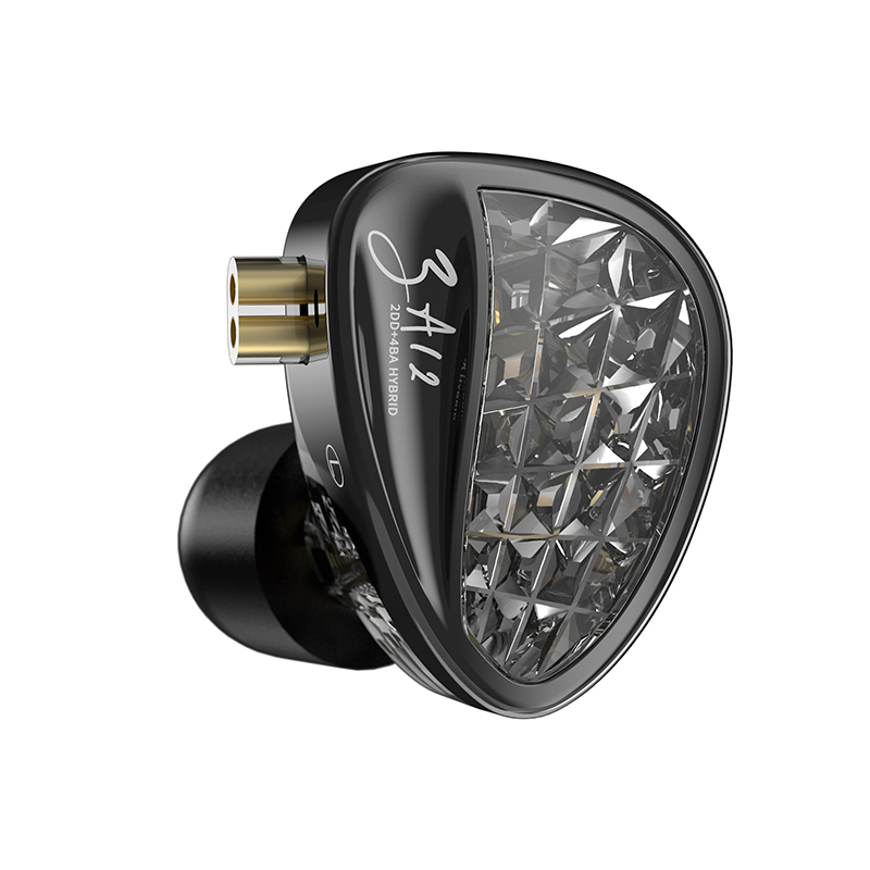 KZ ZA12 2DD+4BA Hybrid IEM Hea - Office Tech Essentials ulasan dan harga