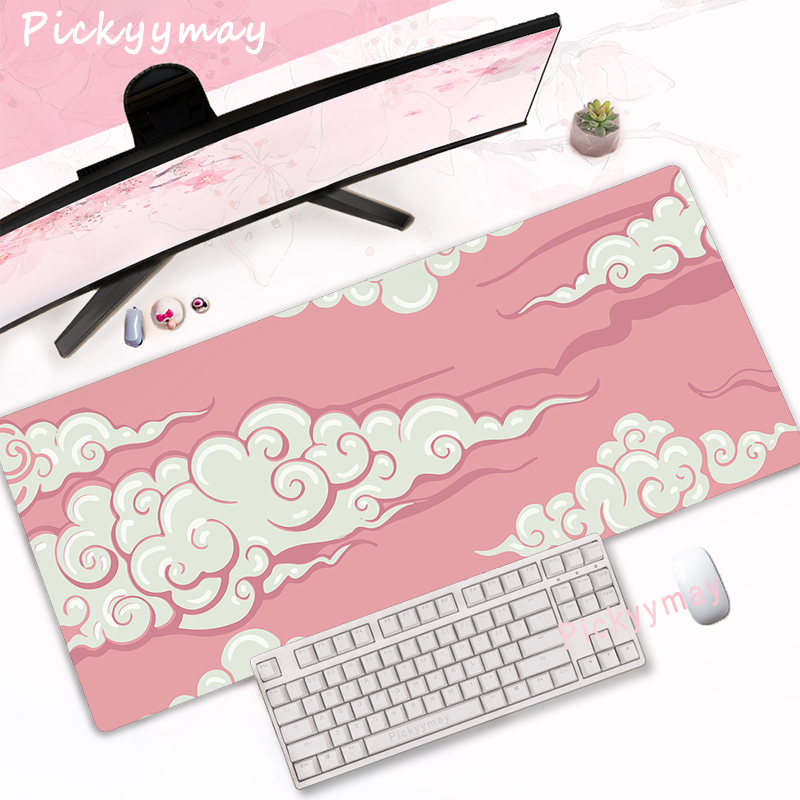 CIFBUY Pink Cherry Blossom Gam - Office Desk Tech Accessories ulasan dan harga
