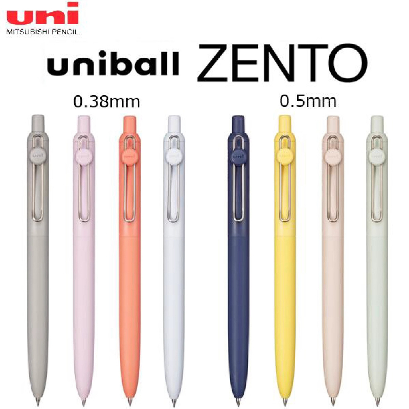 Uni-ball ZENTO Gel Pen 0.38mm/ - Office Tech Essentials ulasan dan harga