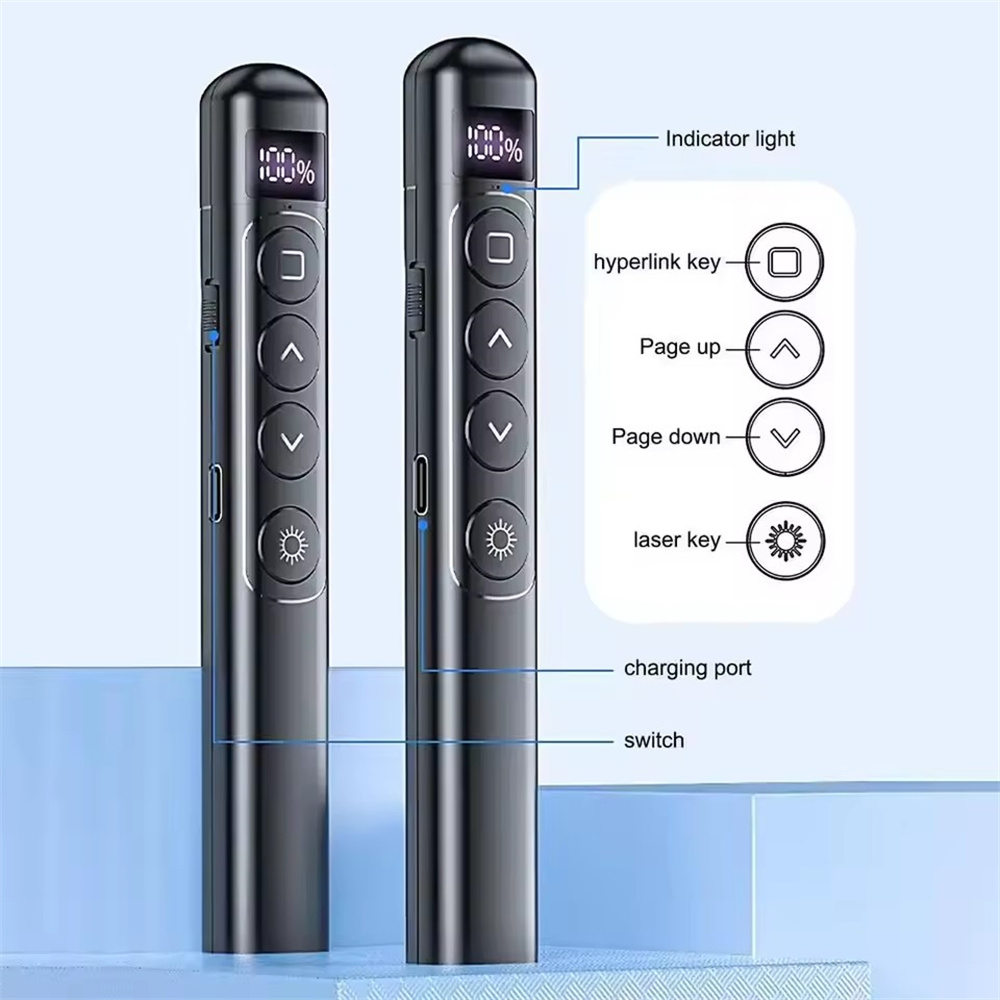 Powerpoint Pen Wireless Presen - Presentation Remote Laser ulasan dan harga