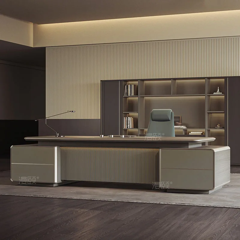 Boss Gaming L Table Home Offic - Office Tech Setup ulasan dan harga