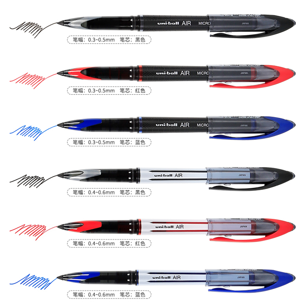3/6pcs Japan Uniball Gel Pen A - Office Tech Essentials ulasan dan harga