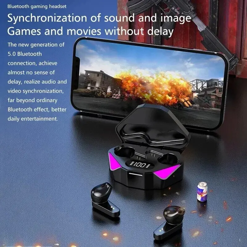 TWS Wireless Bluetooth 5.3 Hea - Office Tech Essentials ulasan dan harga