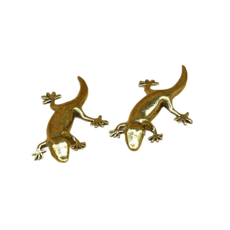 Handmade Bronze Retro Gecko Li - Office Desk Tech Accessories ulasan dan harga