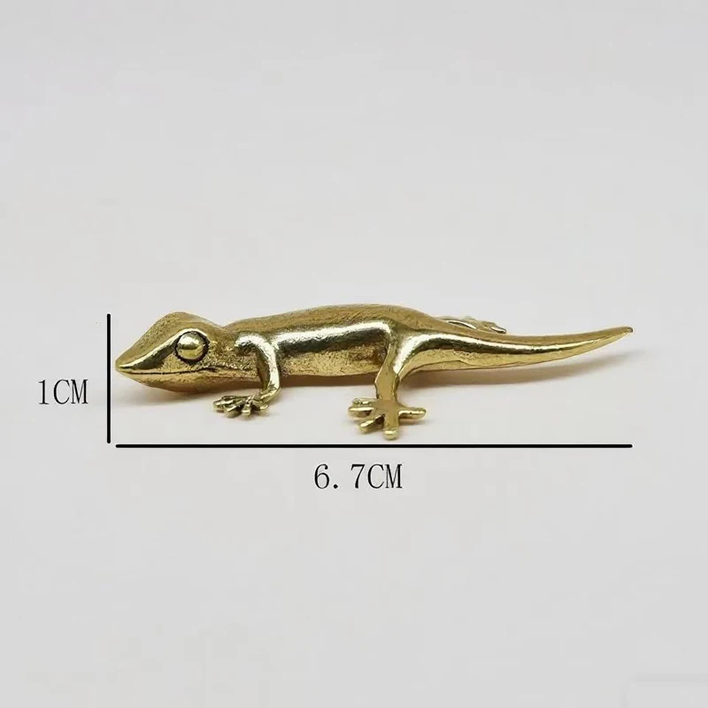 Handmade Bronze Retro Gecko Li - Office Desk Tech Accessories ulasan dan harga