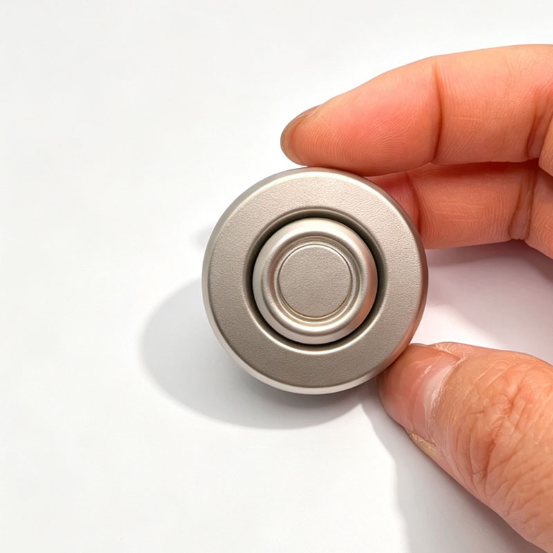 NEW UFO Metal Fidget Spinner C - Cool Office Tech Gadgets ulasan dan harga