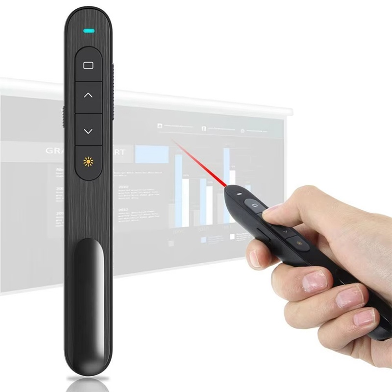 Wireless Presenter Page Turnin - Presentation Remote Laser ulasan dan harga