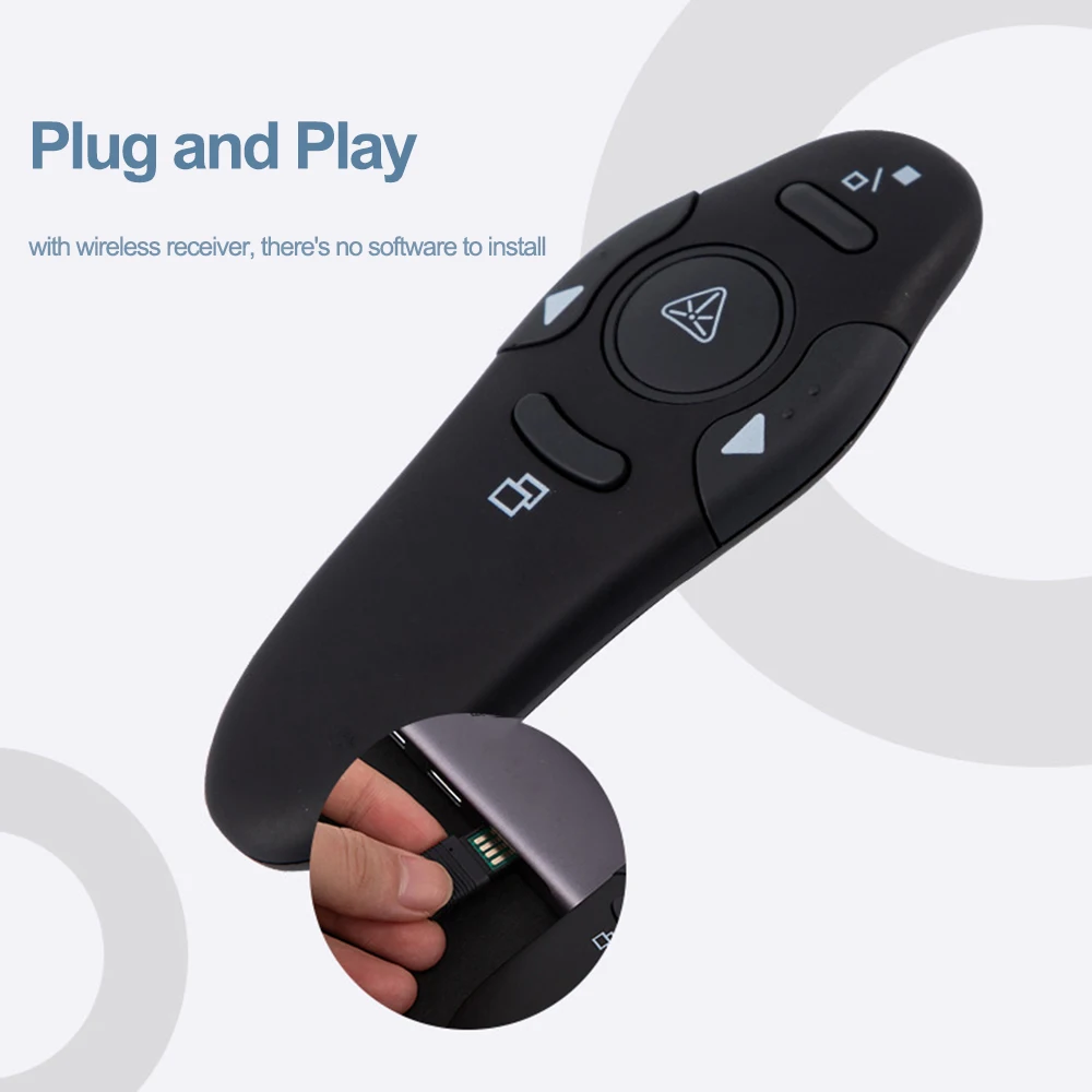 Presenter Wireless Remote Cont - Presentation Remote Laser ulasan dan harga