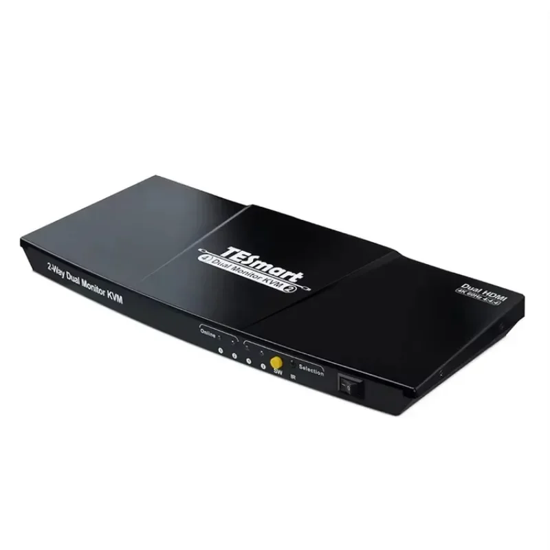In stock TESmart HDMI KVM Vide - Kvm Switch Dual Monitor ulasan dan harga