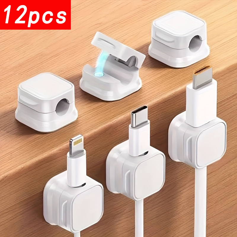 12-Pack Cable Management Clips - Office Tech Setup ulasan dan harga